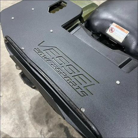 Rear Cooler Rack for 2020 + Honda Foreman and Rancher - Textured Black / White