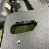 Rear Cooler Rack for 2020 + Honda Rubicon - Textured Black / Orange