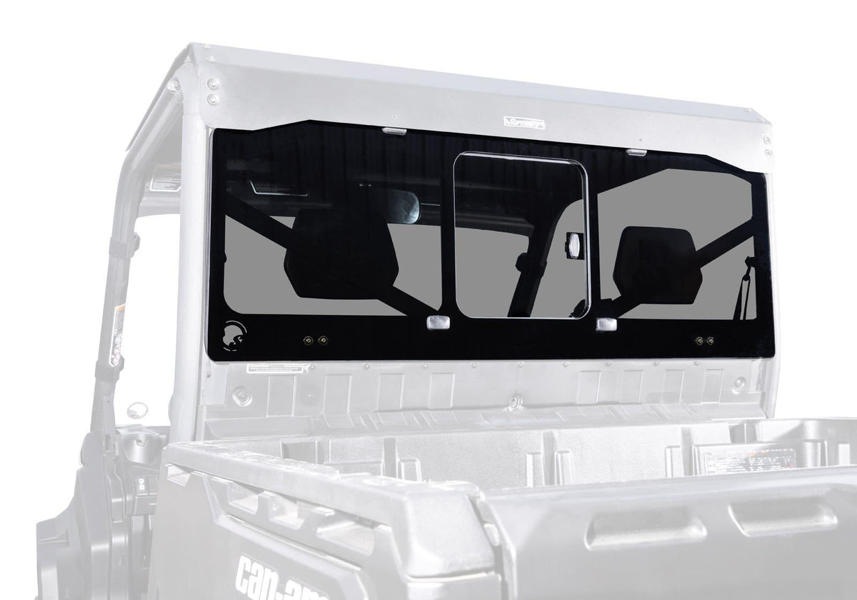 Can-Am Defender HD9 Glass Sliding Rear Windshield