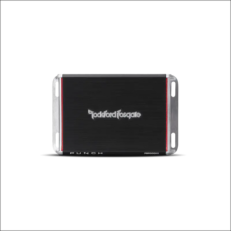 Rockford Fosgate 300W 2-Channel Boosted Rail Amplifier - Audio