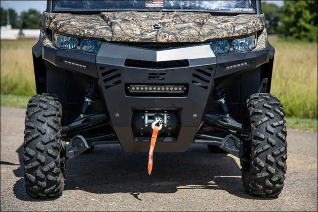 Rough Country 97067 Bumper | Front | Can-Am Defender HD 8/HD 9/HD 10 - Bumpers