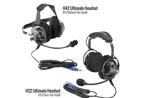 Rugged Radios ULTIMATE Alpha Audio Stereo Headset with Volume Control (OTH and BTH)