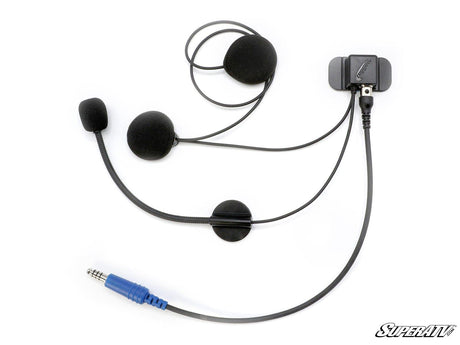 Rugged Radios RUGGED Wired / STX Stereo Helmet Kit with Alpha Audio Speakers and Mic