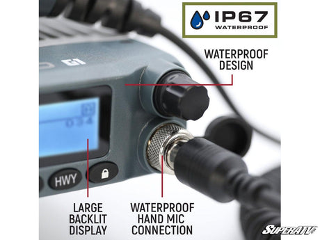 Rugged Radios G1 ADVENTURE SERIES Waterproof GMRS Mobile Radio Kit