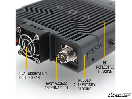 Rugged Radios Radio Kit Lite—Rambler G4 GMRS Band Mobile Radio with Antenna