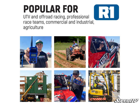 Rugged Radios Rugged R1—Business Band Two-Way Handheld Radio—Digital and Analog