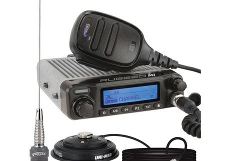 Rugged Radios Race Radio Kit—Rugged RACE SERIES M1 Mobile Radio with Antenna