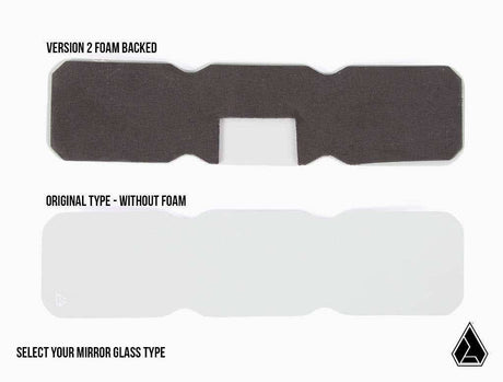 Assault Industries Bomber Convex Center Mirror Glass Replacement