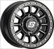 Sedona Sano Beadlock Wheel - Black - 15x7 / 5x4.5 / + 50mm (6 + 1) - Wheels