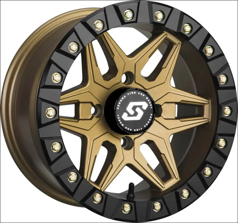 Sedona Split 6 Beadlock Wheel Black/Bronze - 14x7 / 4x156 / 6 + 1 - Wheels