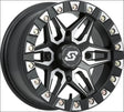 Sedona Split 6 Beadlock Wheel - Black/Machined