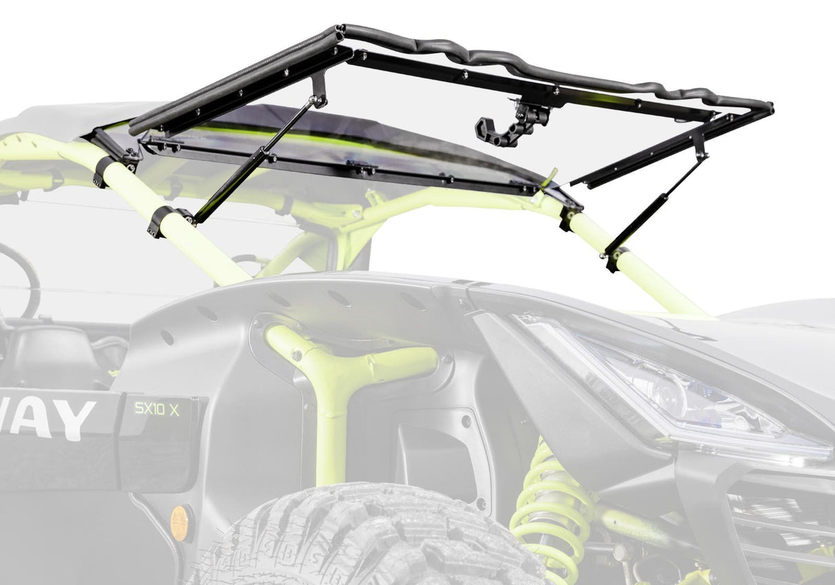 Segway Villain Scratch-Resistant Flip Windshield