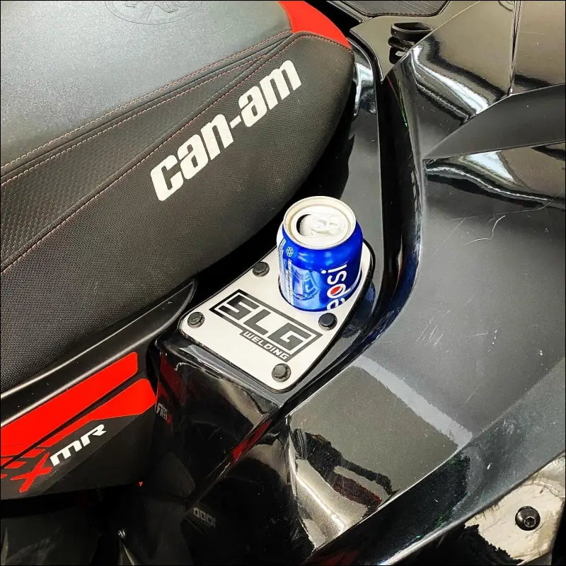 SLG Beverage Holder for CanAm Renegade and Outlander - Powder coated - Exhaust