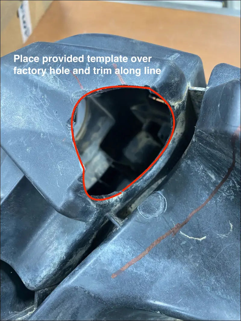 SLG Big Shot Intake/Snorkel DIY Kit For 2012-2024 G2 CanAm Outlander 450-570-650-800-850-1000 - Intake