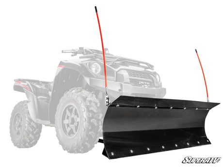 Universal ATV Plow Pro Snow Plow + Deflector and Marker Kit