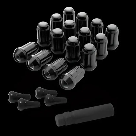 Spline Drive Lug Nuts Kit 12mm x 1.50 with Slim Profile Socket - Chrome - Wheels