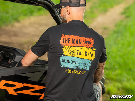 Man; Myth; Machine Unisex T-Shirt