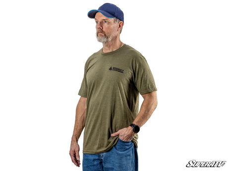 Assault Industries Black and Olive T-Shirt