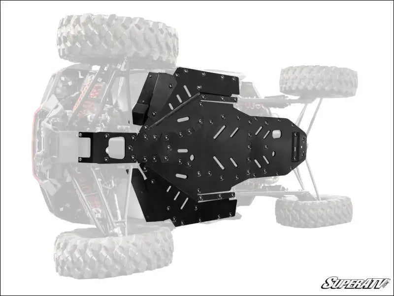 SuperATV 2024 + Polaris RZR XP Full Skid Plate - Plates