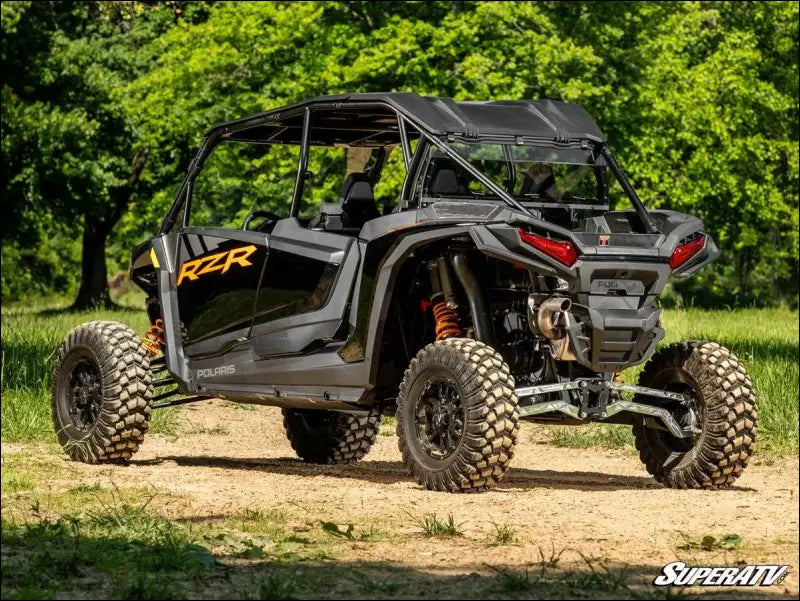 SuperATV 2024 + Polaris RZR XP High Clearance Billet Radius Arms - Rods