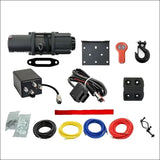 SuperATV Black Ops 2500 Synthetic Rope Winch & Wireless Remote