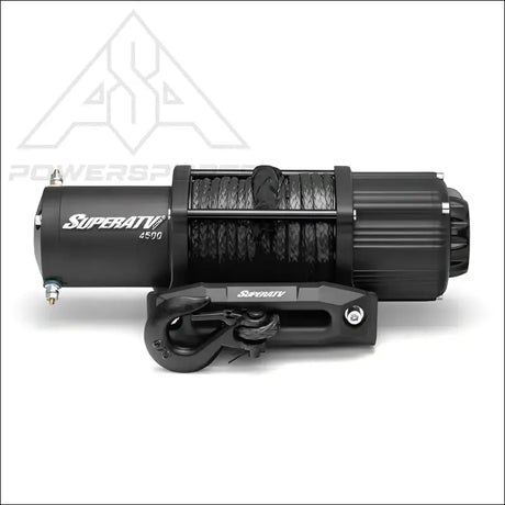 SuperATV Black Ops 4500 Synthetic Rope Winch & Wireless Remote