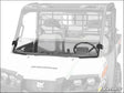SuperATV Bobcat UV34 Half Windshield - Scratch Resistant Polycarbonate - Clear