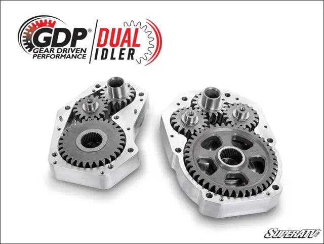 SuperATV Can-Am Commander 6’’ Portal Gear Lift - Billet / 0.3 / No Thanks - Portals