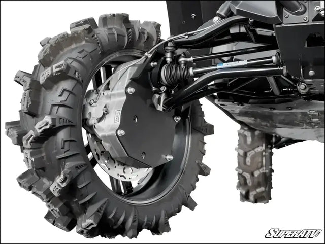 SuperATV Can-Am Commander 8’’ Portal Gear Lift - Billet / 0.45 / No I already have a frame stiffener - Portals