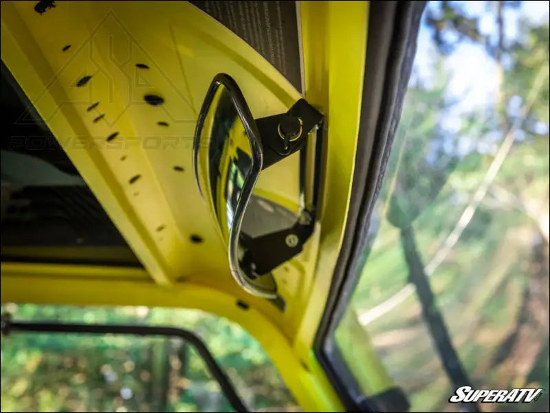 SuperATV Can-Am Defender Curved Rear View Mirror - Mirrors