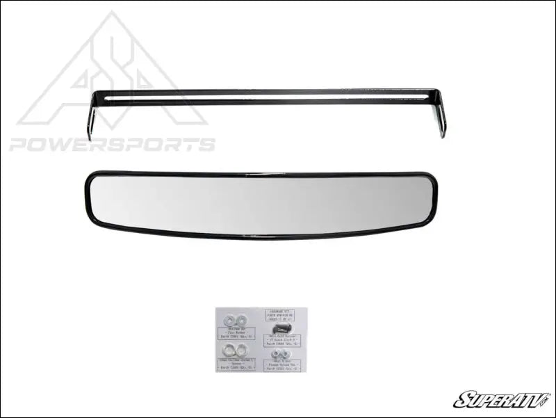 SuperATV Can-Am Defender Curved Rear View Mirror - Mirrors