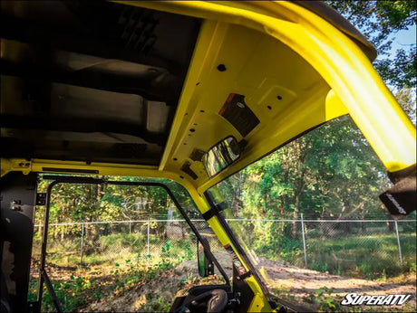 SuperATV Can-Am Defender Curved Rear View Mirror - Mirrors