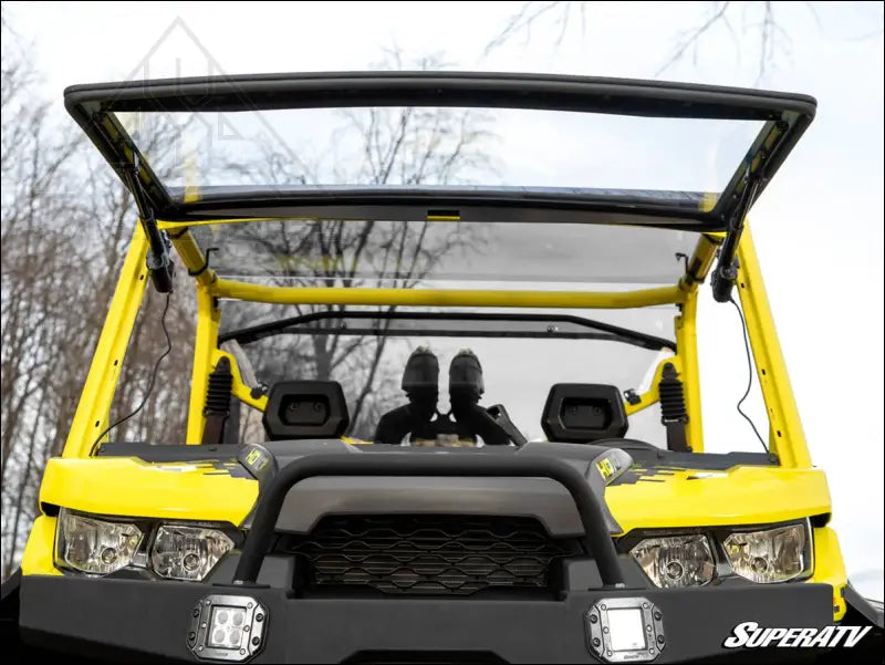 SuperATV Can-Am Defender Maxdrive Power Flip Windshield