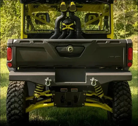 SuperATV Can-Am Defender Rear Bumper - Winch Ready - Bumpers