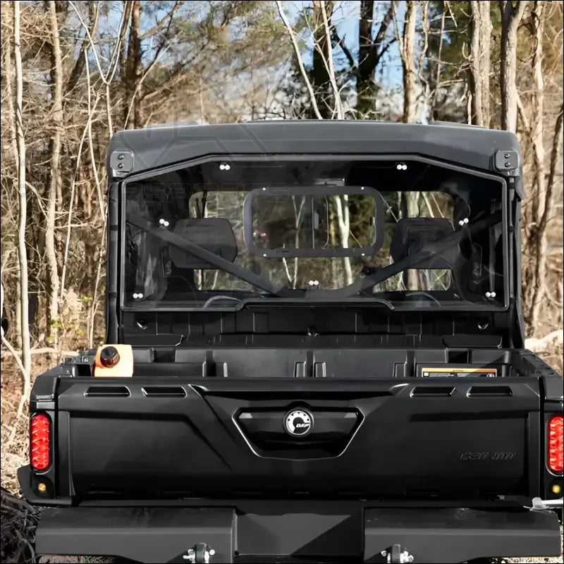 SuperATV Can-Am Defender Sliding Rear Windshield