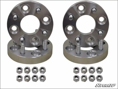 SuperATV Can-Am/Kawasaki1.25’’ 4/136- 4/110 Wheel Adapters - Spacers