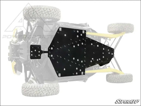 SuperATV Can-Am Maverick R Full Skid Plate - Plates