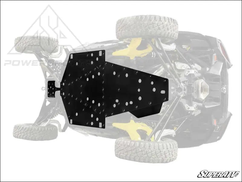 SuperATV Can-Am Maverick R Full Skid Plate - Plates