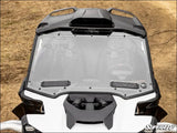 SuperATV Can-Am Maverick R Scratch-Resistant Vented Full Windshield