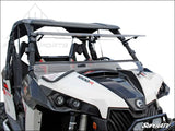 SuperATV Can-Am Maverick Scratch Resistant Flip Windshield