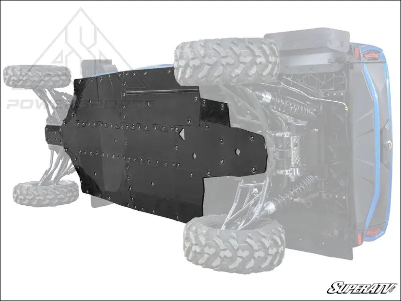 SuperATV Can-Am Maverick Sport Max Full Skid Plate - Plates