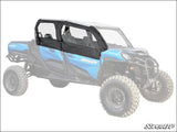 SuperATV Can-Am Maverick Sport Primal Soft Cab Enclosure Upper Doors - 4 Seat / No - Enclosures