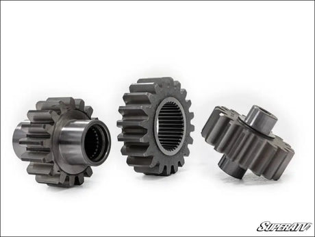 SuperATV Can-Am Maverick X3 4’’ Portal Gear Lift - Billet / 0.3 / Yes - Frame Stiffener and Winch Mount - Portals