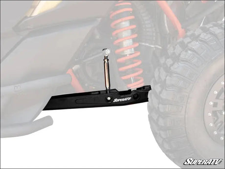 SuperATV Can-Am Maverick X3 72’’ Rear Trailing Arms - 72 inch Wide / Black