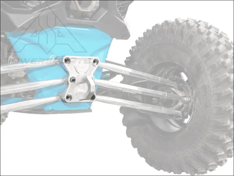 SuperATV Can-Am Maverick X3 Billet Radius Rod Plate - Hitch