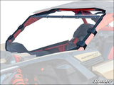SuperATV Can-Am Maverick X3 Full Windshield - No / Standard Polycarbonate - Clear