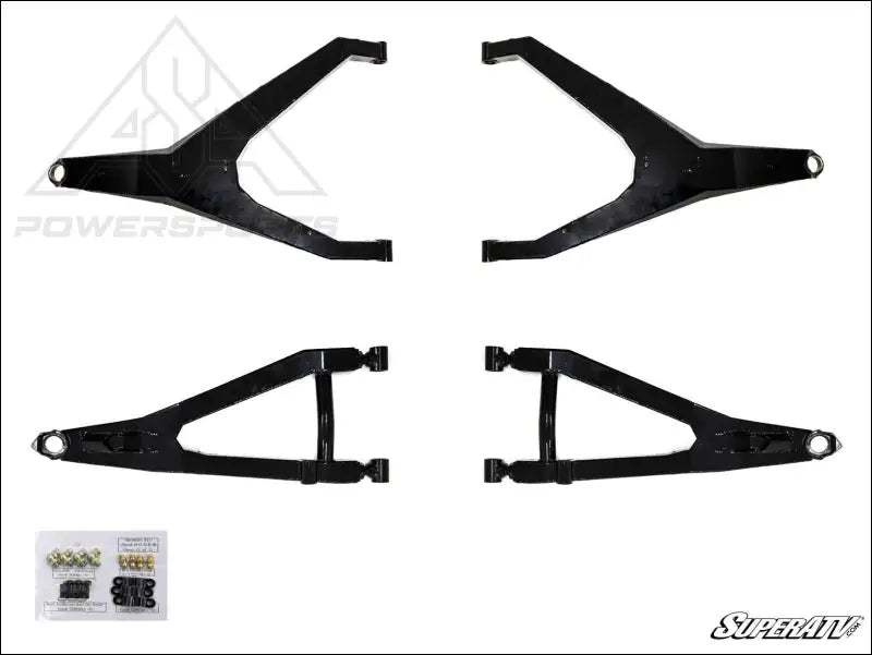 SuperATV Can-Am Maverick X3 High Clearance Boxed Front A-Arms