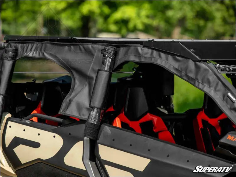 SuperATV Can-Am Maverick X3 Max Primal Soft Cab Enclosure Upper Doors - Enclosures