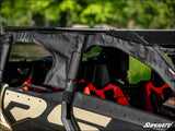 SuperATV Can-Am Maverick X3 Max Primal Soft Cab Enclosure Upper Doors - Enclosures