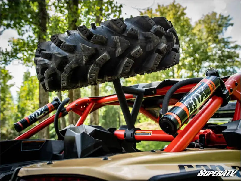 SuperATV Can-Am Maverick X3 Spare Tire Carrier - Bumpers